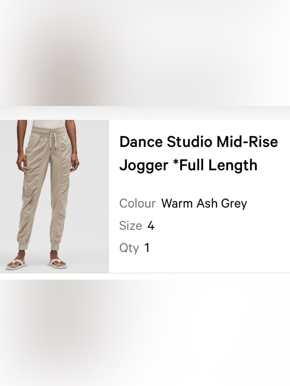 Lululemon Dance Studio Jogger Full Length